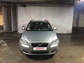 2010 Volvo V50 I Рестайлинг, серебристый, 470000 рублей, вид 2