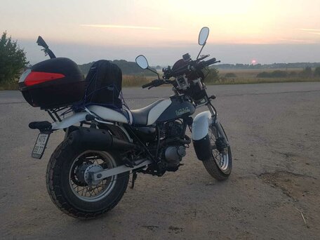2002 Suzuki RV 200 VanVan, чёрный, 230000 рублей, вид 2