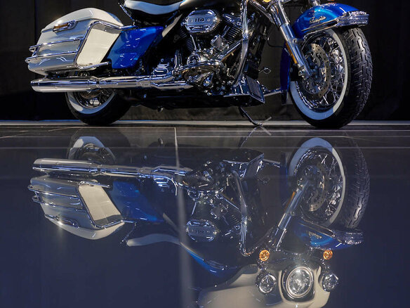 2021 Harley-Davidson Electra Glide Revival, голубой, 2750000 рублей - вид 13