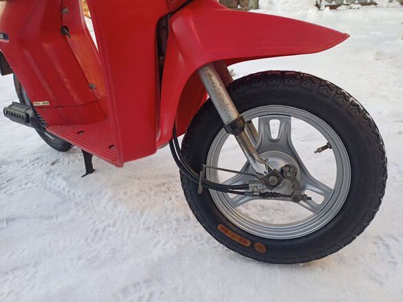 1986 Honda Eve Smile, красный, 65000 рублей - вид 8