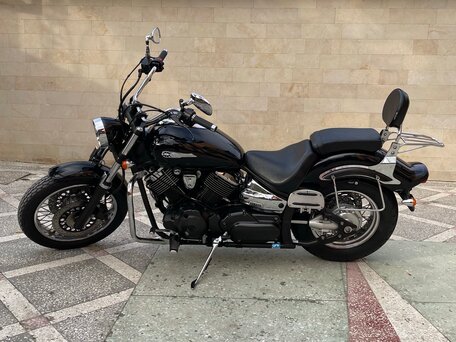 2008 Yamaha XVS1100, чёрный, 680000 рублей, вид 1