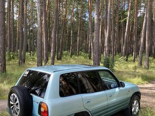 1996 Toyota RAV4 I (XA10), голубой, 425000 рублей, вид 4