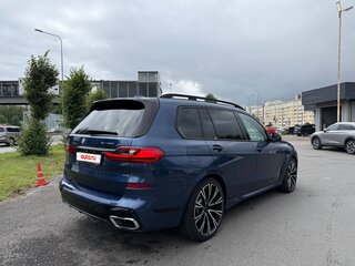 2021 BMW X7 40d I (G07), синий, 6850000 рублей, вид 5