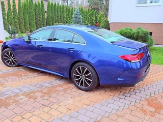 2022 Mercedes-Benz CLS 400 d III (C257) Рестайлинг, синий, 7112583 рублей, вид 4