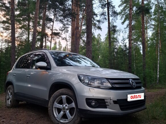 2012 Volkswagen Tiguan I Рестайлинг, серебристый, 790000 рублей