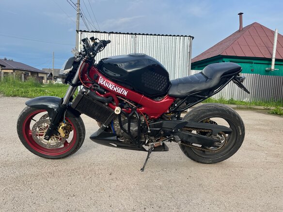 1999 Honda VTR 1000, чёрный, 340000 рублей - вид 6