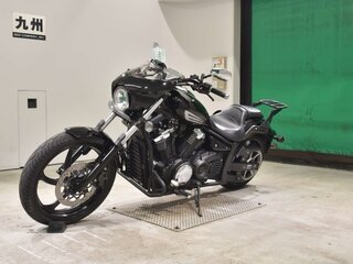 2017 Yamaha XVS1300, чёрный, 990000 рублей, вид 4