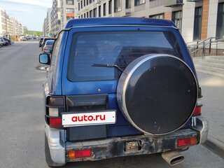 1997 Mitsubishi Pajero II Рестайлинг, синий, 450000 рублей, вид 5
