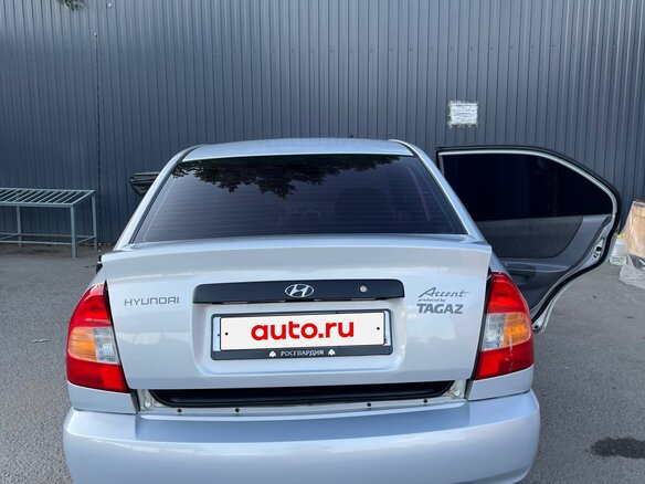 2009 Hyundai Accent ТагАЗ II, серебристый, 460000 рублей - вид 1