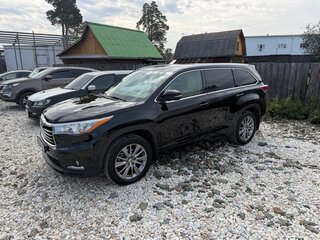 2015 Toyota Highlander III (XU50), чёрный, 3050000 рублей, вид 4