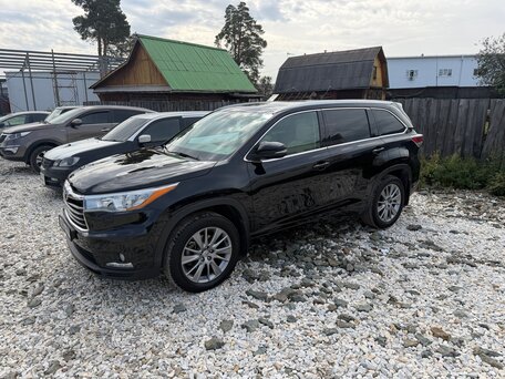 2015 Toyota Highlander III (XU50), чёрный, 3150000 рублей, вид 4