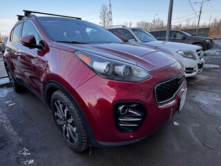 2017 Kia Sportage IV, красный, 2350000 рублей, вид 4