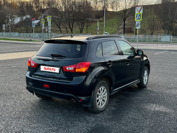 2013 Mitsubishi ASX I Рестайлинг, чёрный, 1200000 рублей - вид 5