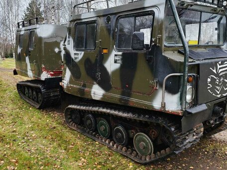 1985 Hagglunds BV 206, синий, 4000000 рублей, вид 1