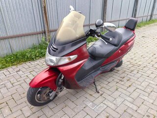 2001 Suzuki Burgman (SkyWave) 400, красный, 199000 рублей, вид 3