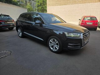2017 Audi Q7 II (4M), синий, 3599999 рублей, вид 5