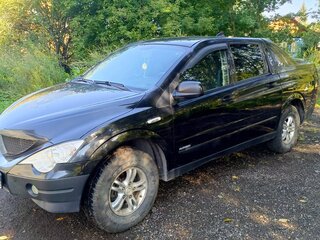 2011 SsangYong Actyon Sports I, чёрный, 600000 рублей, вид 3