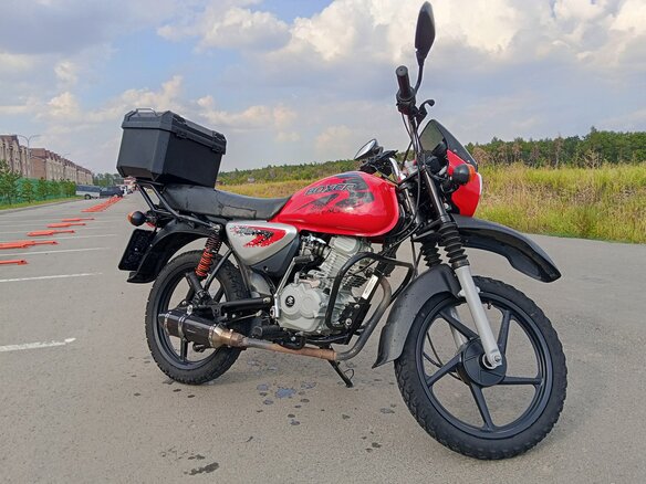 2023 Bajaj Boxer BM 125, красный, 69990 рублей
