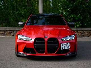 2021 BMW M3 Competition Package VI (G80), красный, 9000000 рублей, вид 2