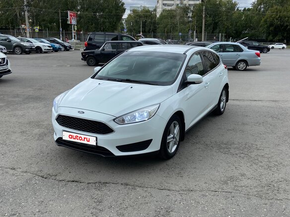 2019 Ford Focus III Рестайлинг, белый, 1410000 рублей