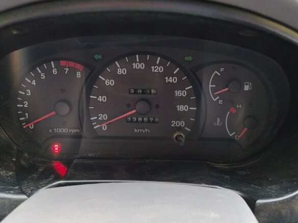 2004 Hyundai Accent ТагАЗ II, красный, 230000 рублей - вид 6