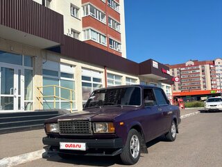 2002 Lada (ВАЗ) 2107, фиолетовый, 135000 рублей, вид 1