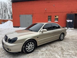 2005 Hyundai Sonata ТагАЗ IV (EF) Рестайлинг, бежевый, 550000 рублей, вид 5