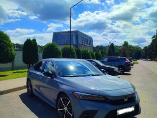 2024 Honda Civic XI Рестайлинг, серый, 1750000 рублей, вид 4