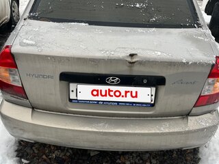 2008 Hyundai Accent ТагАЗ II, бежевый, 350000 рублей, вид 4