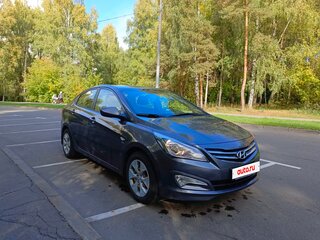 2016 Hyundai Solaris I Рестайлинг, серый, 970000 рублей, вид 3