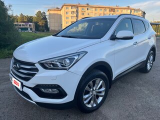 2017 Hyundai Santa Fe III Рестайлинг, белый, 2350000 рублей, вид 1