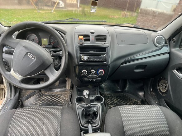 2014 Lada (ВАЗ) Kalina II, белый, 360000 рублей - вид 6