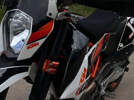 2014 KTM 690 SMC R, белый, 800000 рублей, вид 1