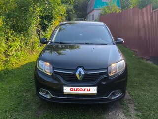 2016 Renault Logan II, чёрный, 850000 рублей, вид 2