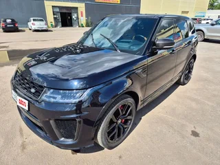 2020 Land Rover Range Rover Sport SVR II Рестайлинг, чёрный, 8500000 рублей, вид 2