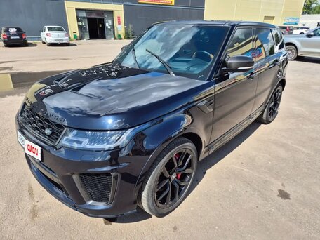 2020 Land Rover Range Rover Sport SVR II Рестайлинг, чёрный, 8200000 рублей, вид 2