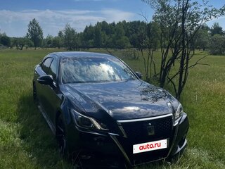 2016 Toyota Crown XIV (S210) Рестайлинг, чёрный, 2800000 рублей, вид 2