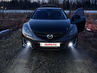 2008 Mazda 6 II (GH), чёрный, 730000 рублей, вид 3