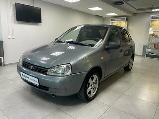 2008 Lada (ВАЗ) Kalina I, серый, 130000 рублей, вид 1