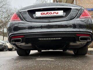 2017 Mercedes-Benz S-Класс 500 Long VI (W222, C217), чёрный, 4000000 рублей, вид 3