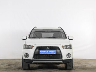 2012 Mitsubishi Outlander II Рестайлинг, белый, 899000 рублей, вид 2