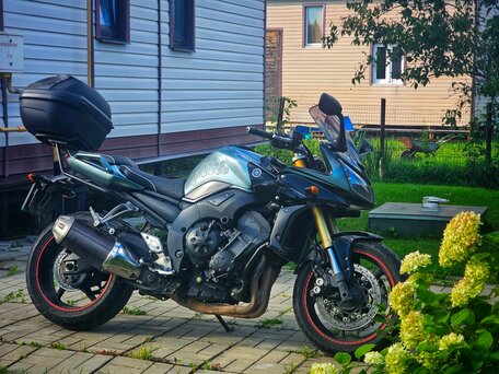 2007 Yamaha FZ1, зелёный, 495000 рублей, вид 1