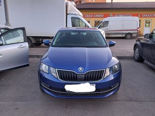 2018 Skoda Octavia III (A7) Рестайлинг, синий, 2100000 рублей, вид 2