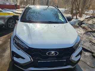 2024 Lada (ВАЗ) Vesta SW Cross I Рестайлинг (NG), белый, 1670000 рублей, вид 1