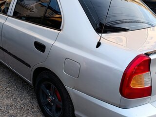 2005 Hyundai Accent ТагАЗ II, серебристый, 465000 рублей, вид 4