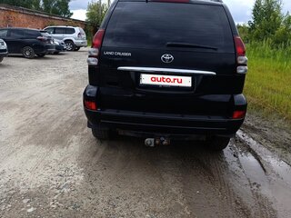 2007 Toyota Land Cruiser Prado 5-speed 120 Series Рестайлинг, чёрный, 3300000 рублей, вид 4