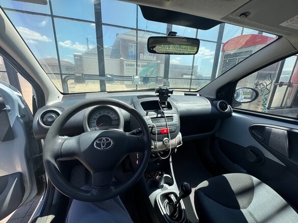 2006 Toyota Aygo I, голубой, 310000 рублей - вид 9