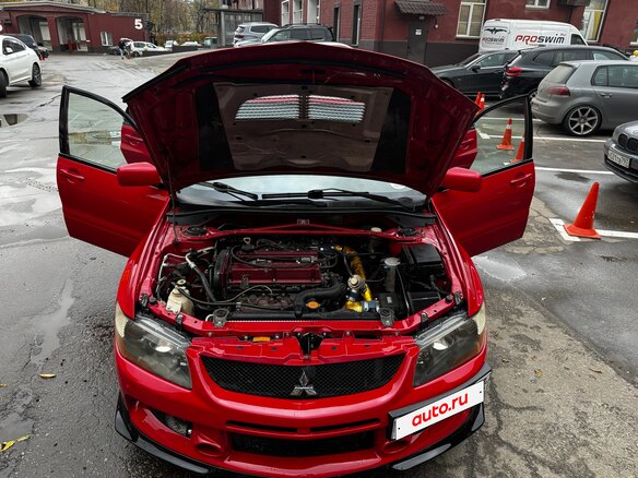 2006 Mitsubishi Lancer Evolution IX, красный, 3400000 рублей - вид 14