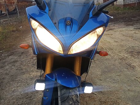 2013 Yamaha FZS1000 Fazer, синий, 614999 рублей, вид 3