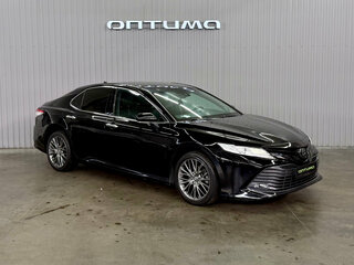 2019 Toyota Camry VIII (XV70), чёрный, 2457000 рублей, вид 3